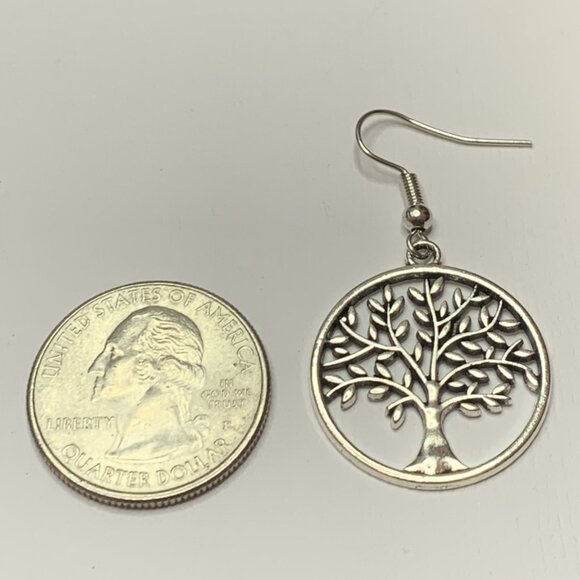 Tree of Life Earring, Celtic Earring, Gift Idea, Silly Earring, Nature Earring - Picture 5 of 5